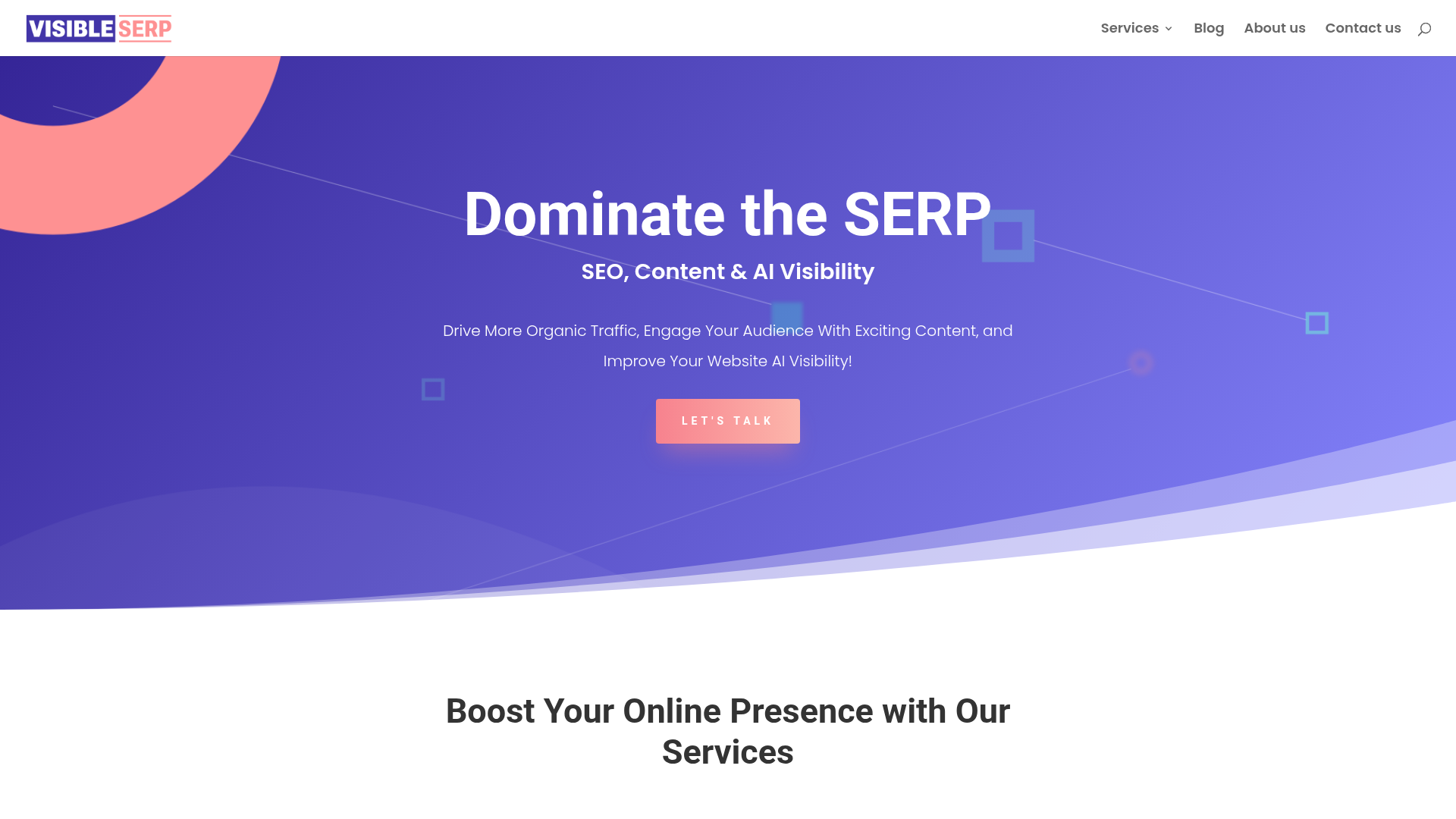 Visible SERP